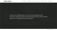 Desktop Screenshot of annedavin.com